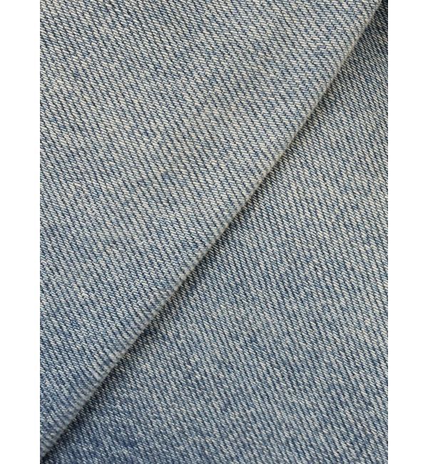 EVRIS「ヴィンテージライクダメージワイドデニムパンツ」|デニム|