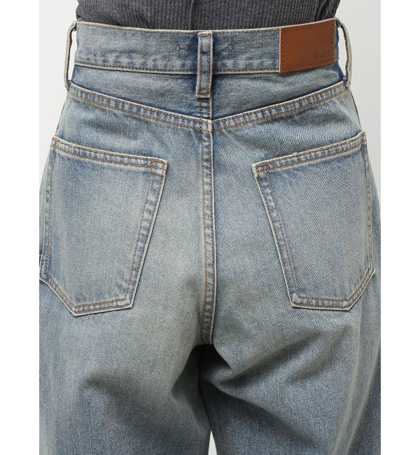 EVRIS「リベットペインターワイドデニムパンツ」|デニム|