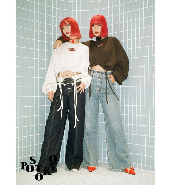 jouetie「【Something &times;PosTokyo】Drost hem Tops」|Tシャツ・カットソー|