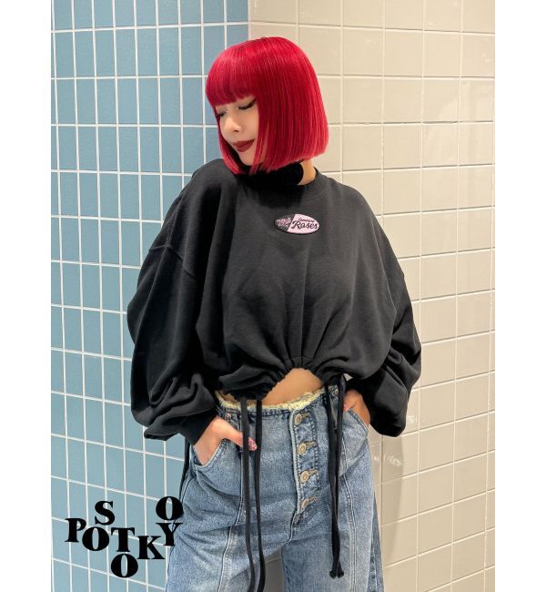 jouetie「【Something &times;PosTokyo】Drost hem Tops」|Tシャツ・カットソー|