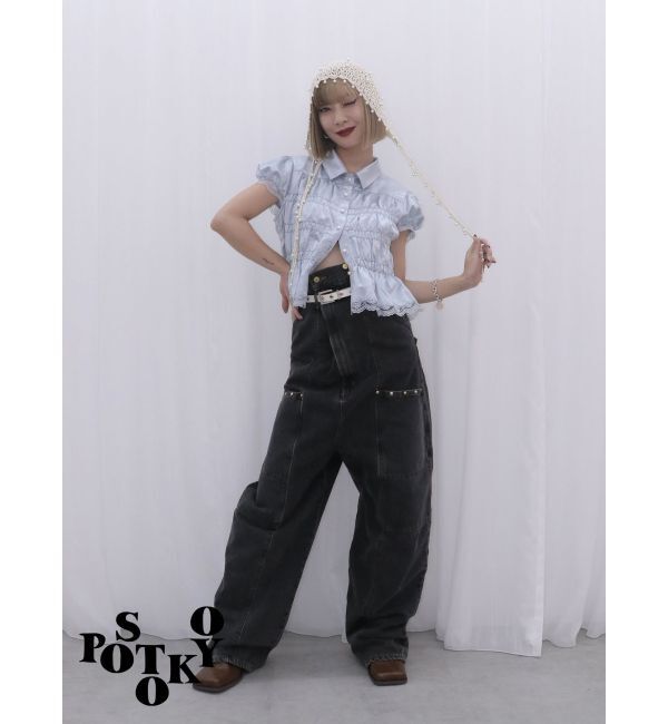 jouetie「【something&times;PosTokyo】マルチWAYオールインワン」|オールインワン|ブラック