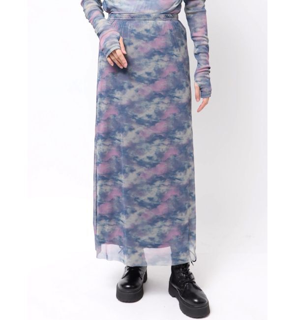 jouetie「ニュアンスパターンシアースカート」|スカート|