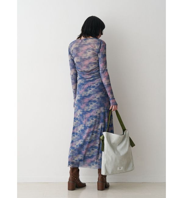 jouetie「ニュアンスパターンシアースカート」|スカート|