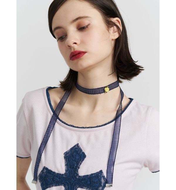 jouetie「ローズレースリボンチョーカー」|ネックレス|