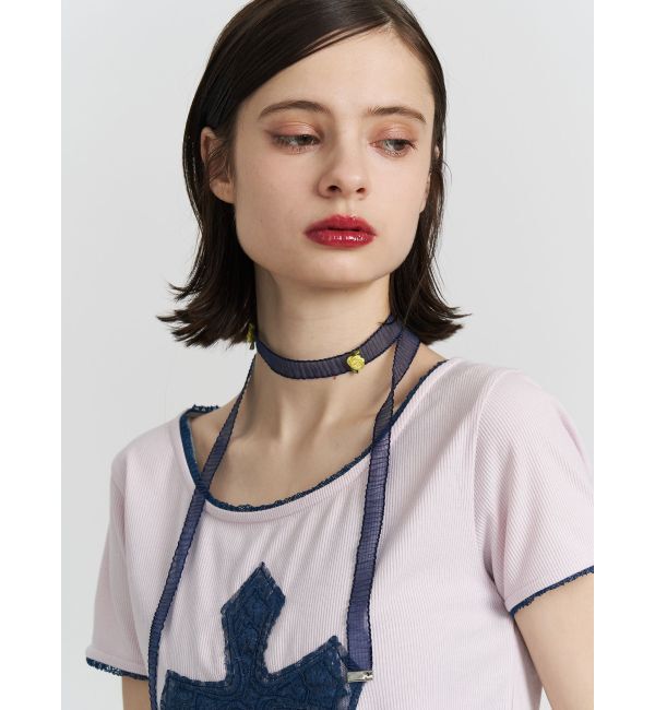 jouetie「ローズレースリボンチョーカー」|ネックレス|