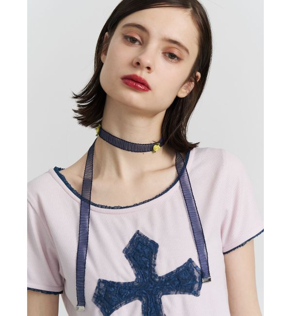 jouetie「ローズレースリボンチョーカー」|ネックレス|