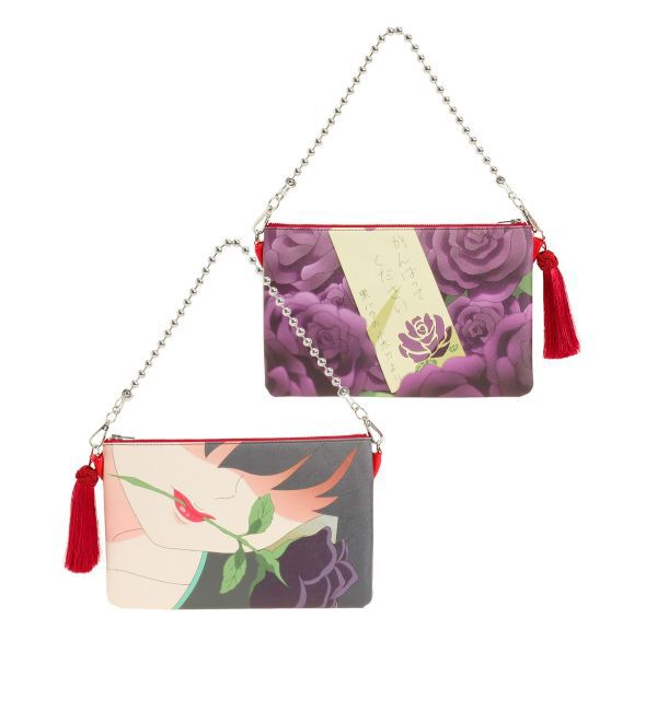 jouetie「【TVアニメ『らんま1/2』jouetie】シーンポーチ」|ハンドバッグ|レッド