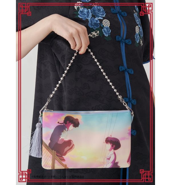 jouetie「【TVアニメ『らんま1/2』jouetie】シーンポーチ」|ハンドバッグ|ブルー