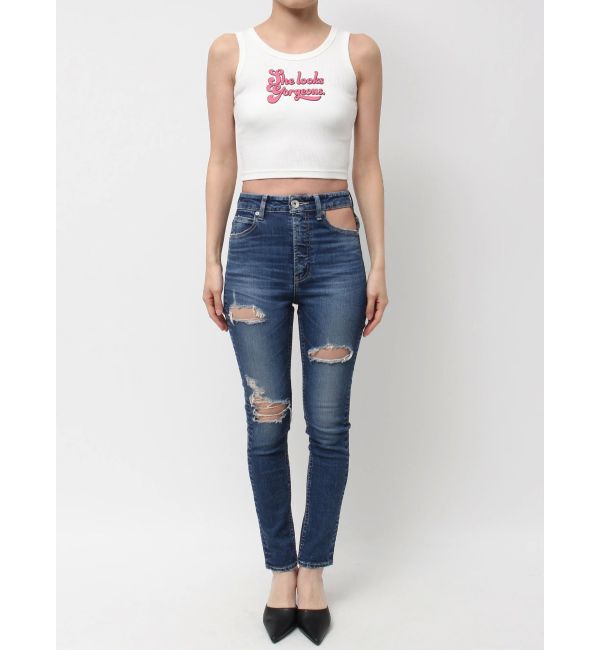 GYDA「logo shadowアメスリテレコタンクトップ」|タンクトップ|