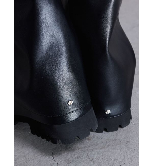 GYDA「GDカバールーズシルエットブーツ」|ロングブーツ|