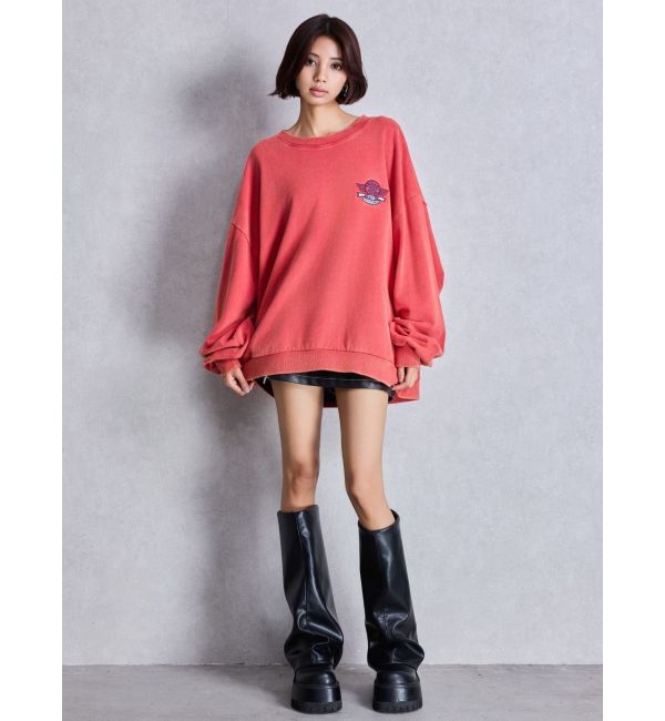 GYDA「GDカバールーズシルエットブーツ」|ロングブーツ|