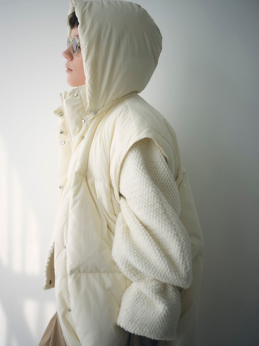 emmi atelier「オーガニックコットン強撚天竺トップス」|Tシャツ・カットソー|