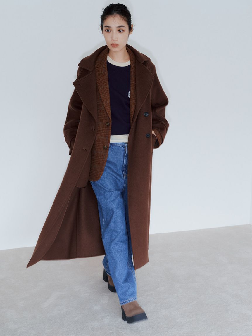 emmi atelier「エンブレムロゴスウェットトップス」|スウェット・ジャージ|