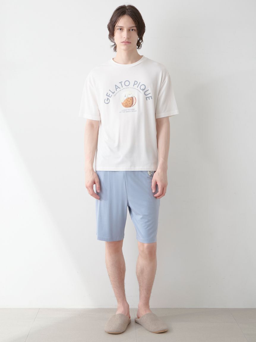 GELATO PIQUE HOMME「【HOMME】レーヨンクッキーアイスサンドTシャツ」|ルームウェア|