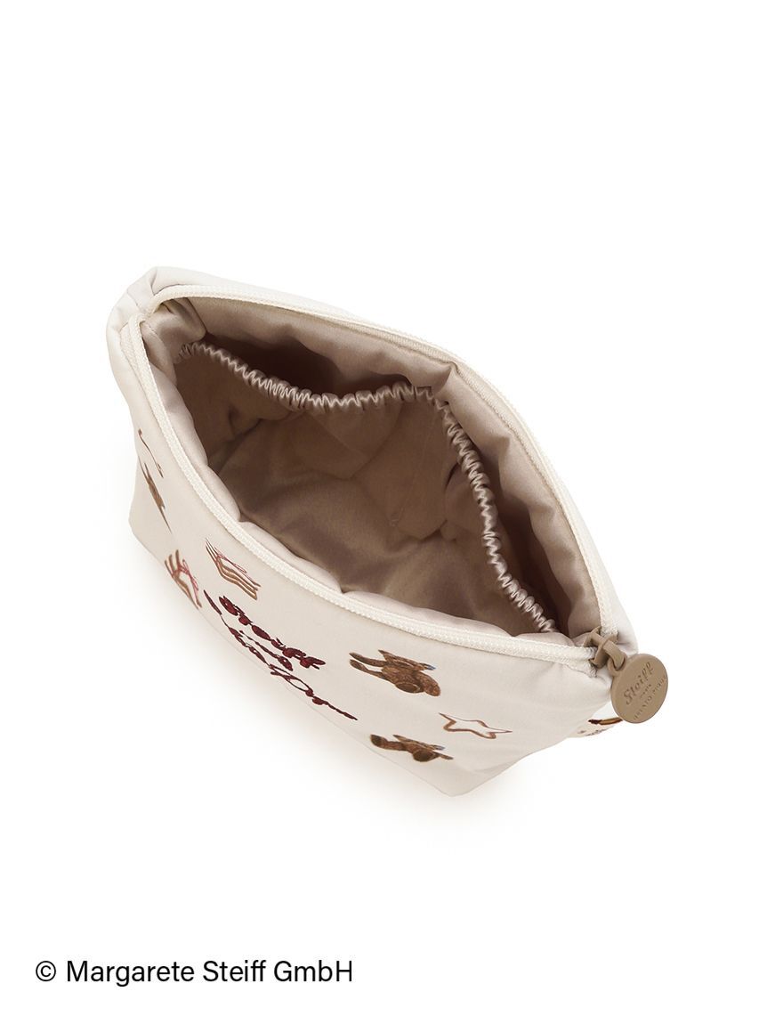 gelato pique「【Steiff】総柄ティッシュポーチ」|ポーチ|