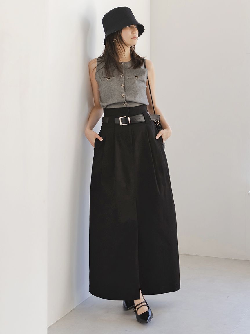 SNIDEL「Sustainableニットジレプルオーバー」|ニット・セーター|