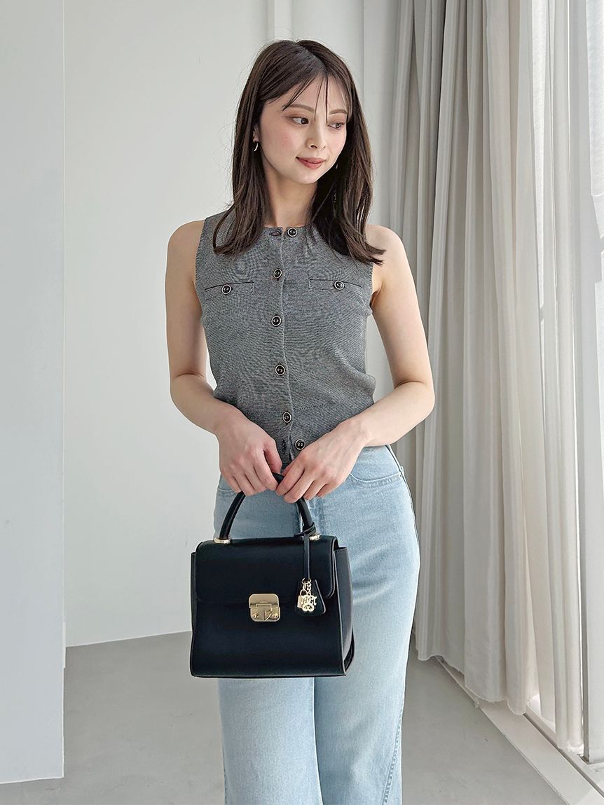 SNIDEL「Sustainableニットジレプルオーバー」|ニット・セーター|