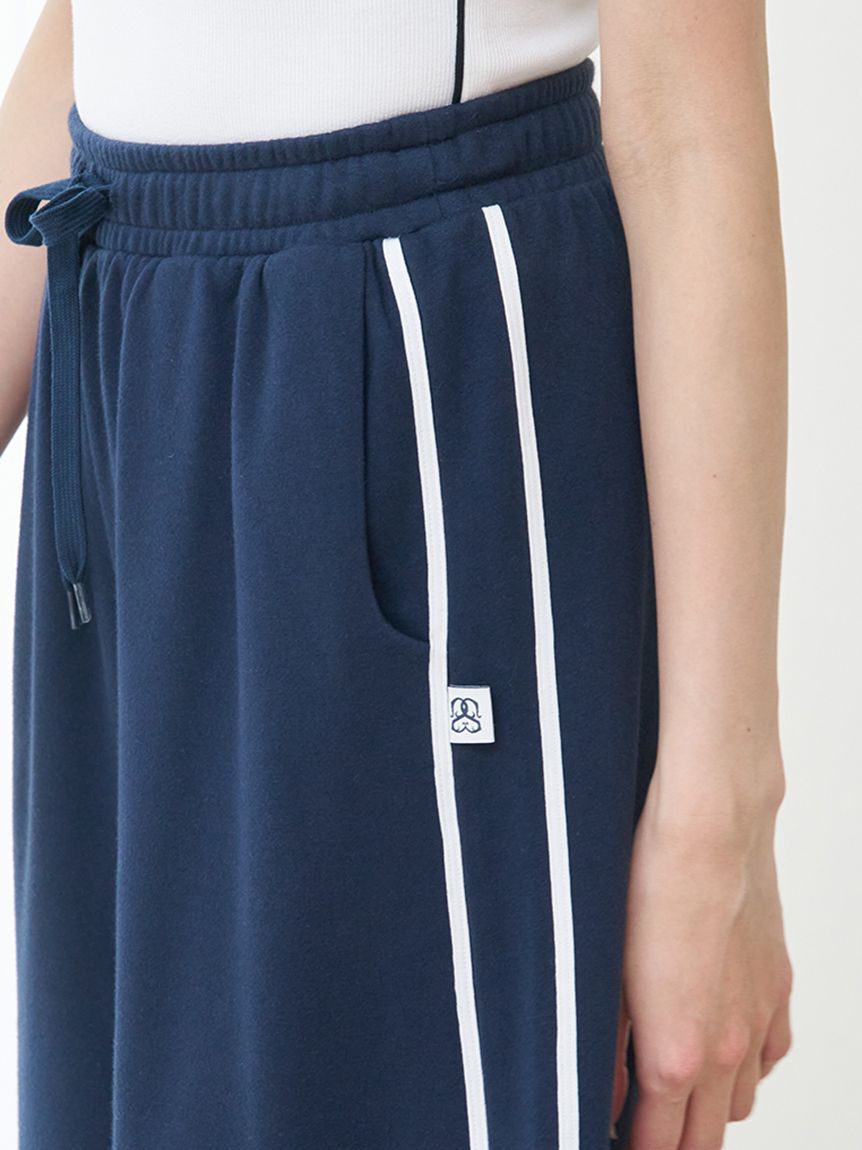 SNIDEL「【WEB限定カラーあり】UVカットスウェットワイドパンツ」|チノ|