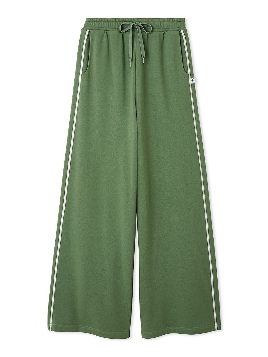 SNIDEL「【WEB限定カラーあり】UVカットスウェットワイドパンツ」|チノ|