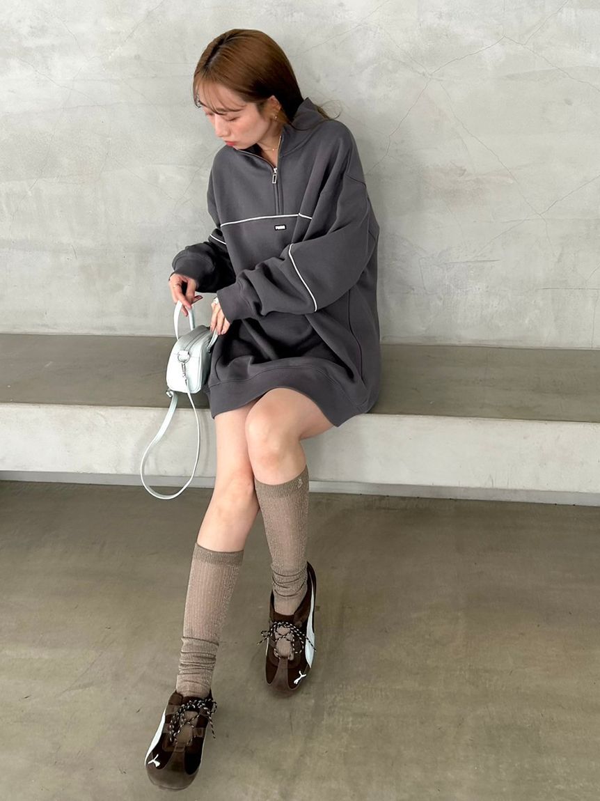 SNIDEL×PUMA】スエットワンピース（SNIDEL）｜ルミネのファッション