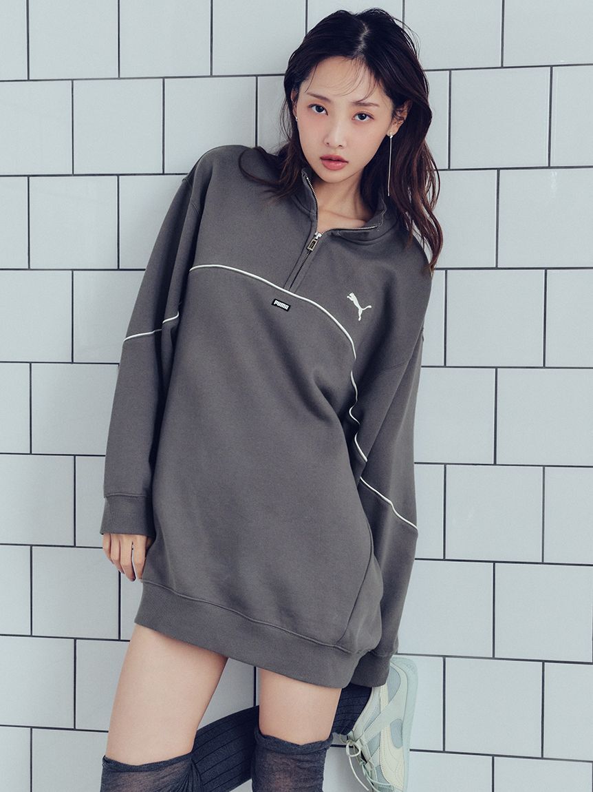 SNIDEL×PUMA】スエットワンピース（SNIDEL）｜ルミネのファッション