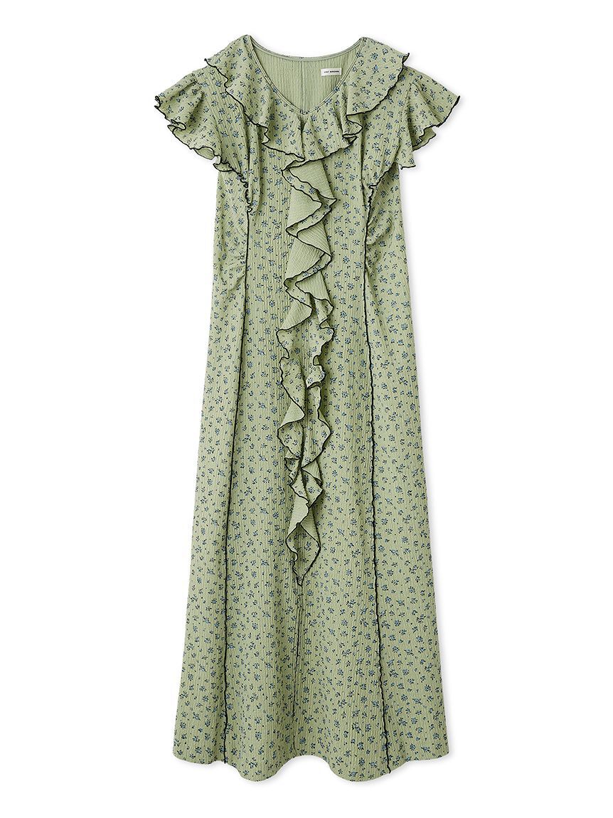 LILY BROWN「カットフリルワンピース」|ワンピース|