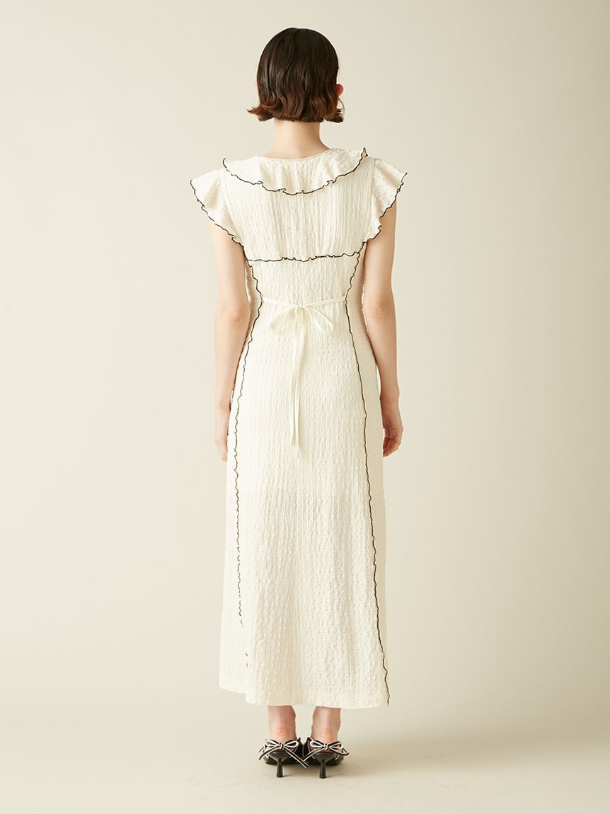 LILY BROWN「カットフリルワンピース」|ワンピース|