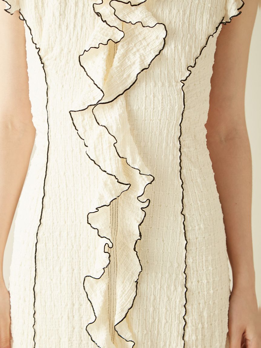 LILY BROWN「カットフリルワンピース」|ワンピース|