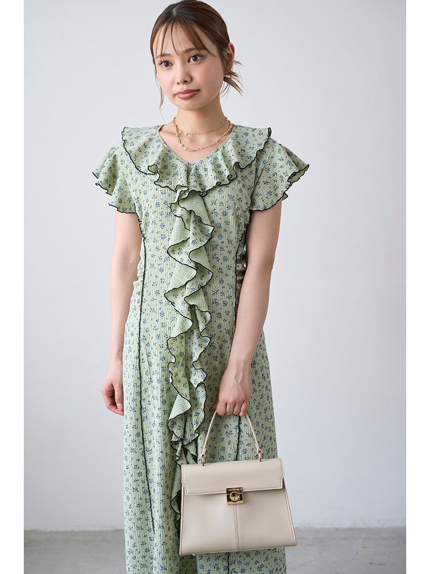 LILY BROWN「カットフリルワンピース」|ワンピース|GRN