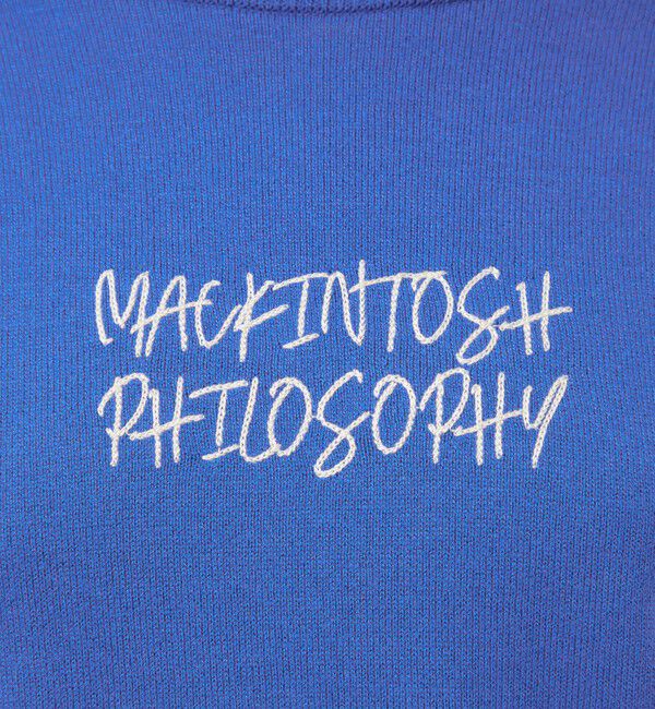MACKINTOSH PHILOSOPHY「ライティングロゴニット」|ニット・セーター|
