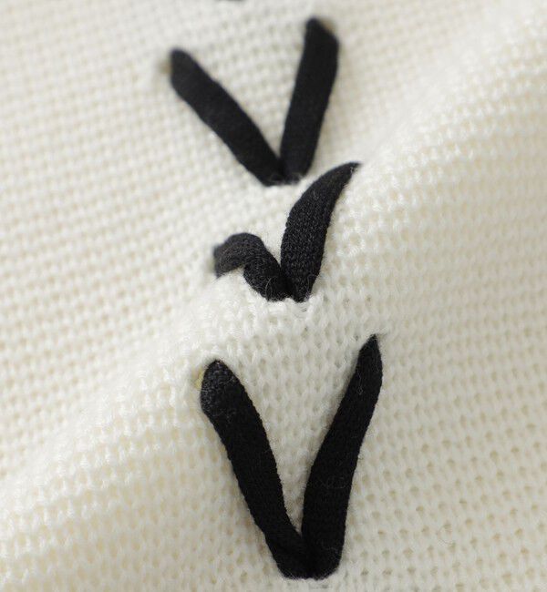  「【UNISEX】Vスレッドプルオーバー」|ニット・セーター|