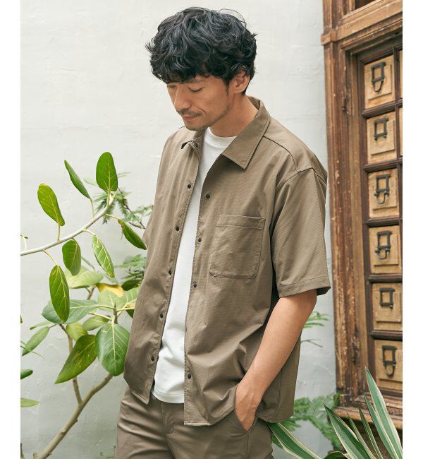 ikka「【吸水速乾】GOKU 楽 AIR レギュラーシャツ」|シャツ・ブラウス|