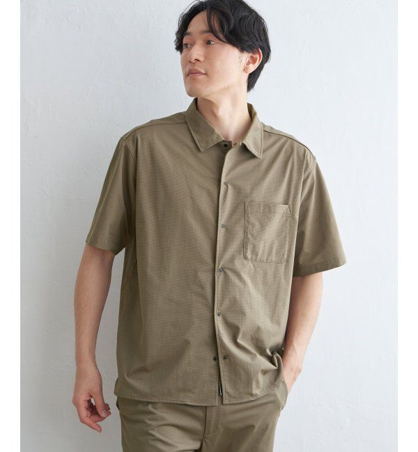 ikka「【吸水速乾】GOKU 楽 AIR レギュラーシャツ」|シャツ・ブラウス|