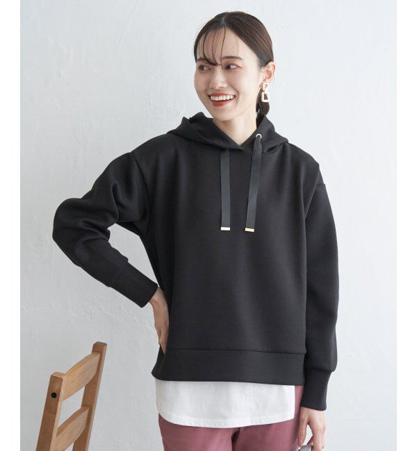 ikka「GOKU楽ダンボールフードパーカー」|パーカー|