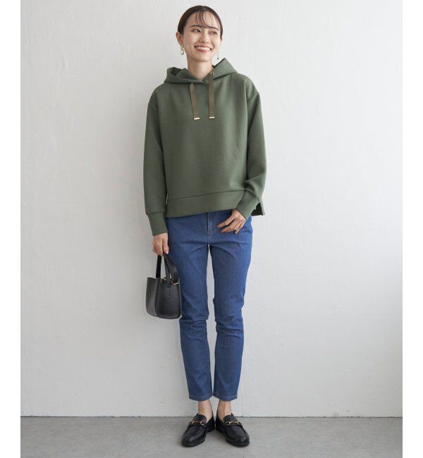 ikka「GOKU楽ダンボールフードパーカー」|パーカー|