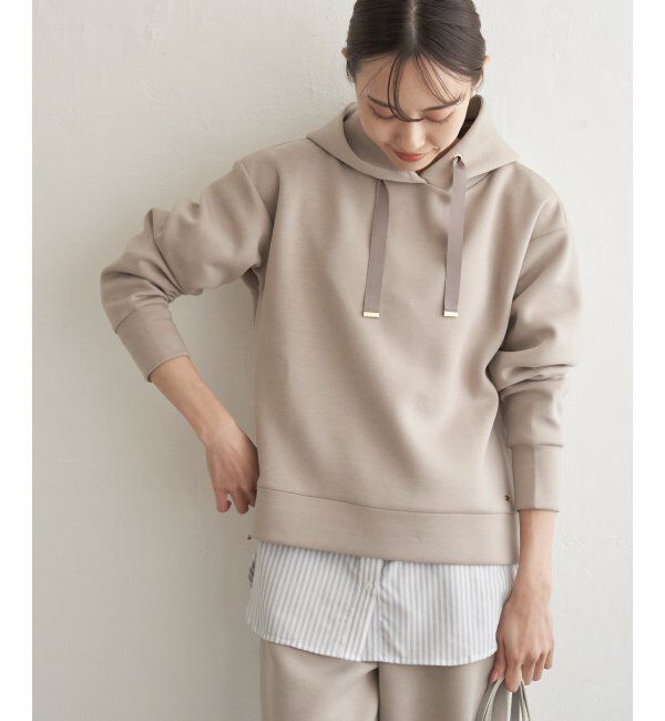 ikka「GOKU楽ダンボールフードパーカー」|パーカー|