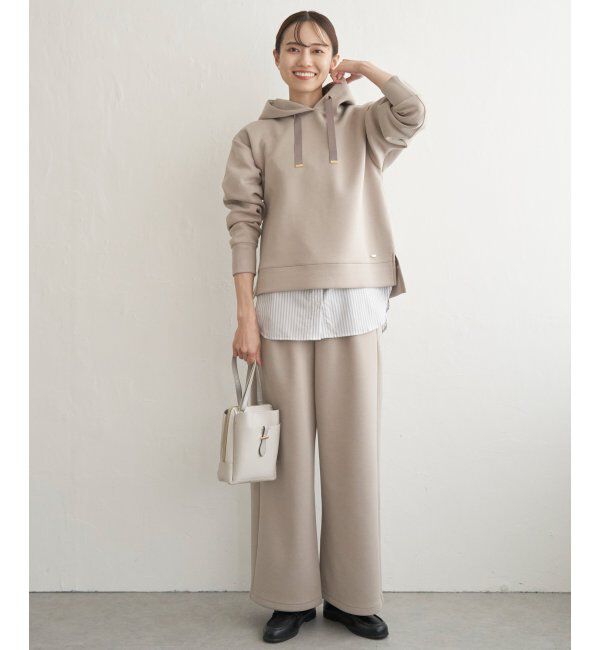 ikka「GOKU楽ダンボールフードパーカー」|パーカー|