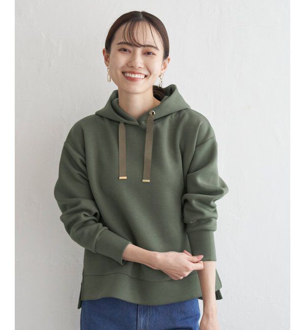 ikka「GOKU楽ダンボールフードパーカー」|パーカー|