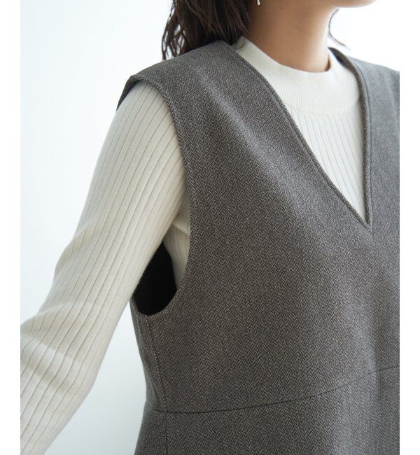 IKKA LOUNGE「【2点セット】GOKU楽ペプラムジレセット」|ワンピース|