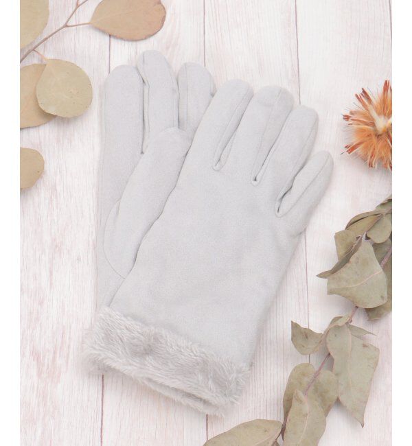 Lbc with Life「フェイクスエードグローブ」|手袋|