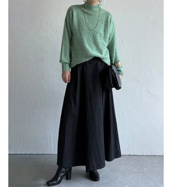 Lbc with Life「ラメブークレーハイネックプルオーバー」|カーディガン|