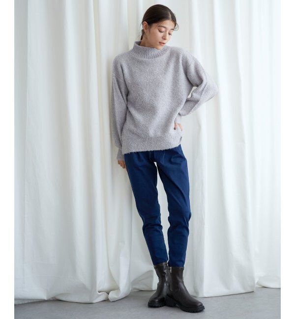 Lbc with Life「ラメブークレーハイネックプルオーバー」|カーディガン|