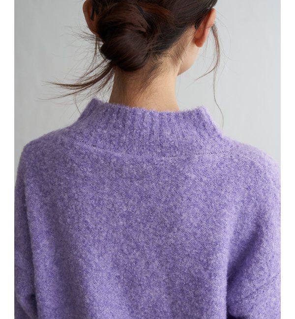 Lbc with Life「ラメブークレーハイネックプルオーバー」|カーディガン|