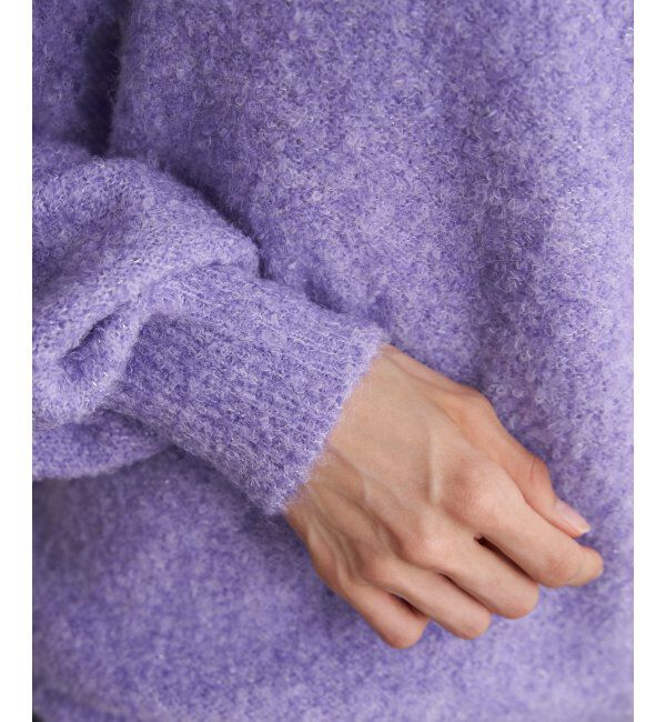 Lbc with Life「ラメブークレーハイネックプルオーバー」|カーディガン|