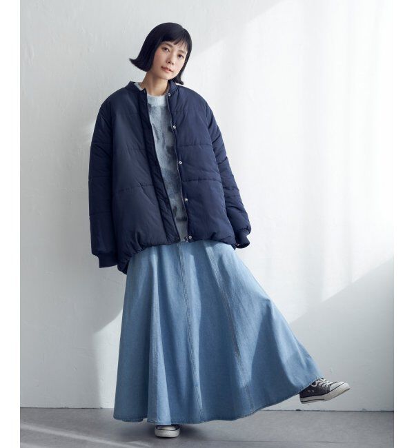 Lbc with Life「中綿リブブルゾン」|ブルゾン・スタジャン|