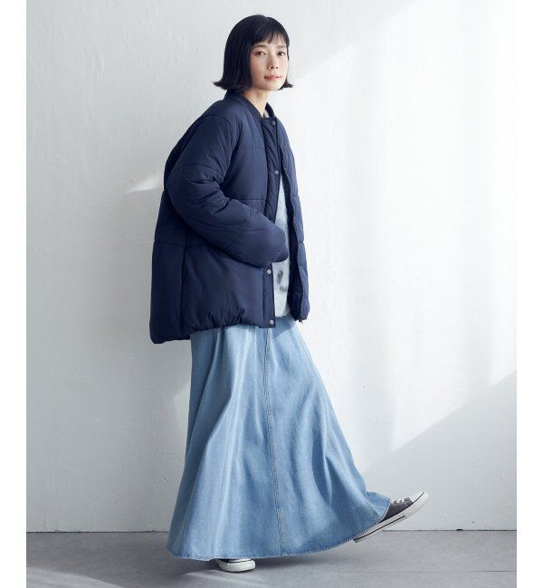 Lbc with Life「中綿リブブルゾン」|ブルゾン・スタジャン|