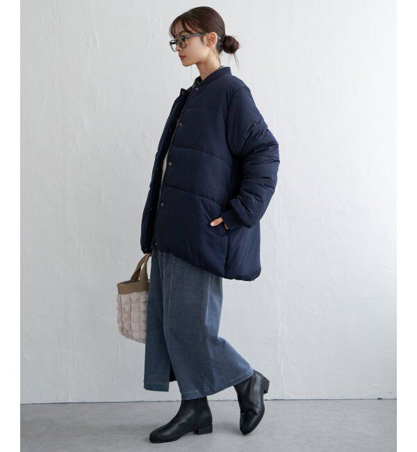 Lbc with Life「中綿リブブルゾン」|ブルゾン・スタジャン|