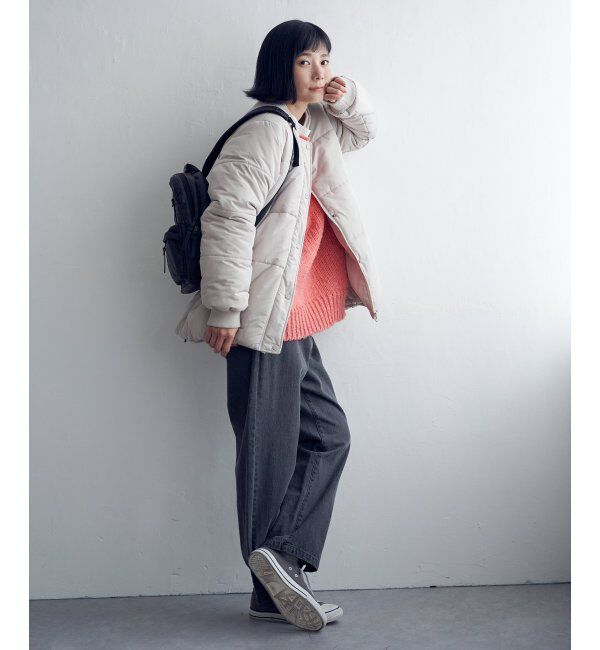 Lbc with Life「中綿リブブルゾン」|ブルゾン・スタジャン|