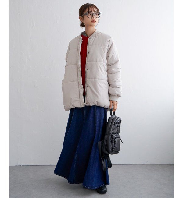 Lbc with Life「中綿リブブルゾン」|ブルゾン・スタジャン|