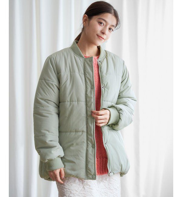 Lbc with Life「中綿リブブルゾン」|ブルゾン・スタジャン|